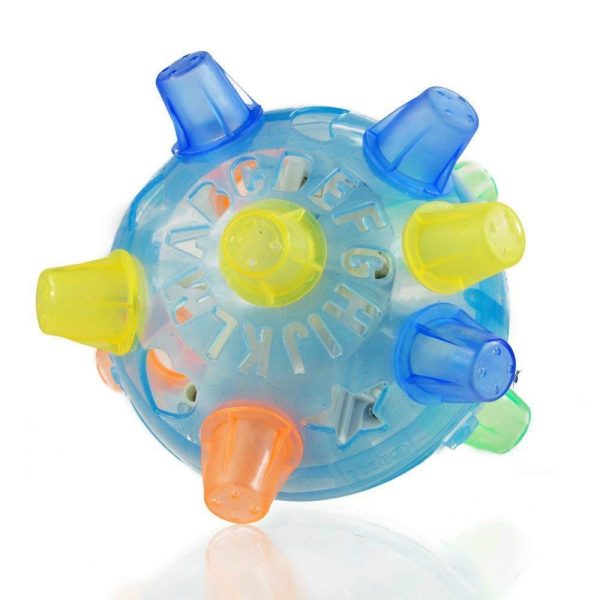 Gleams Ball Jumping Bouncing Ball for Kids Dancing Flashlight Ball Toys , Funny Vibrating Ball Kids Toy , Jump & Bounce Ball - Image 6