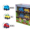 Funskool Kid Giggles Mini Vehicles City Series,Push and Go Multicolor,Combo Pack,Gift Set, for 18 Months and above.