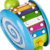 Giggles Funskool Giggles, 3 In 1 Pull Along Musical Snail, Xylophone, Drum And Walking, Pull Along, Preschool Toys, 12 Months & Above, Infant, Multicolour - Image 7