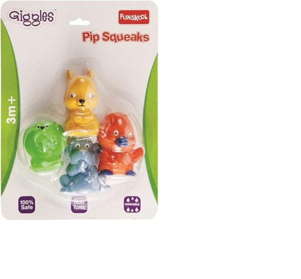 Giggles Pip Squeaks (Pack of 4 pieces)