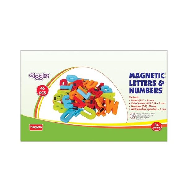 Giggles Magnetic Letters & Numbers