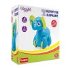 Funskool Giggles, Alphy The Elephant , Pull along toy , Elephant Trunk bobs up and down, Multicolor, 18 months and above