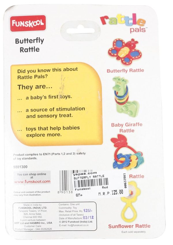Giggles butterfly rattle - Image 3