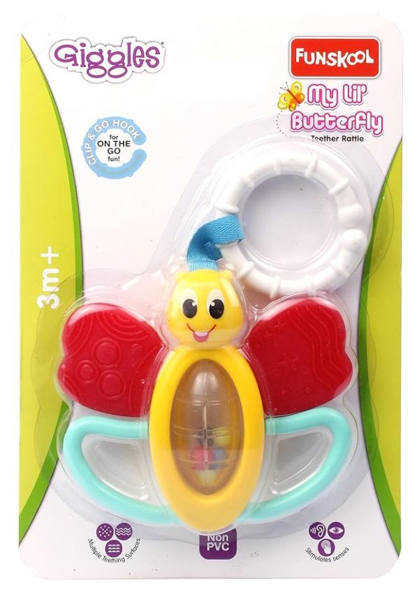 Giggles my lil' butterfly teether rattle - Image 2