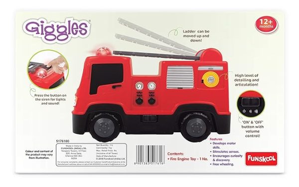 Giggles Fire Engine - Image 3
