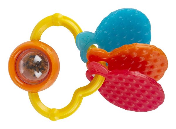 Giggles orange teether rattle - Image 5