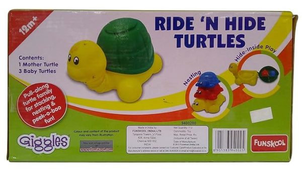 Giggles Ride And Hide Turtle - Image 2