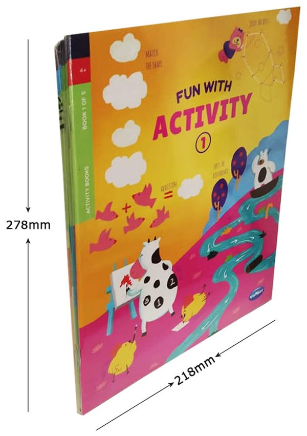 Navneet Fun With Activity Books Set of 5 books for Kindergarten Kids - Image 3
