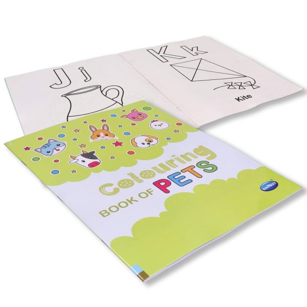 Navneet Colouring book series for kids , theme based series set of 3 books - colouring Book- Play time , pets, A-Z Colouring Book - Image 7
