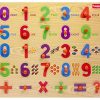 Funskool-Numbers Wooden Puzzle,Wooden,16 Pieces,Puzzle,for 3 Year Old Kids and Above,Toy