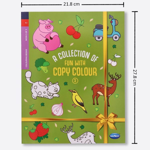 Navneet A Collection Of Fun With Copy Colour Book- Set of 3 - Image 3