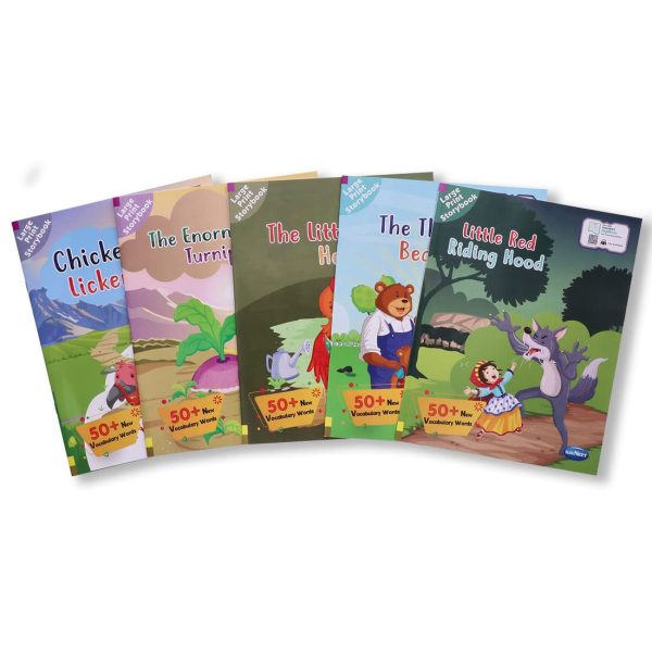 Navneet Large Print Storybooks 1- Set of 5 books - Image 6