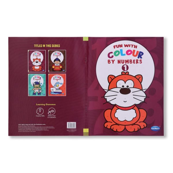 Navneet Colour by Numbers Book- I to 4 fun colouring with numbers series - Image 7