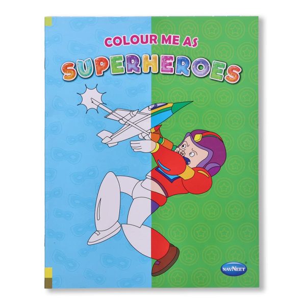 Navneet Colour me as series super Heroes, Super Cars, Toy World, Princesses and comic Character - Image 9