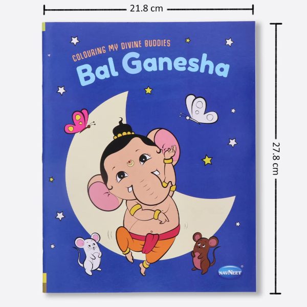 Navneet Colouring My Divine Buddies series- Bal Ganesha, Bal Krishna, Bal Hanuman and Bal Bheem series. - Image 9