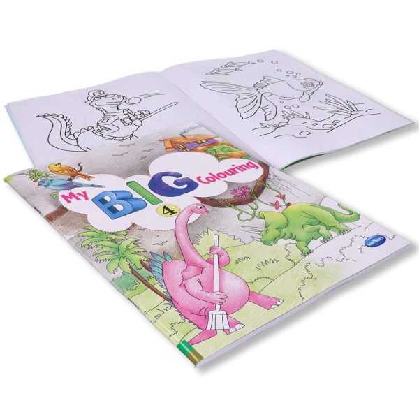 Navneet My Big Colouring Book -III and IV Bold, big and eye-catching illustrations - Image 2