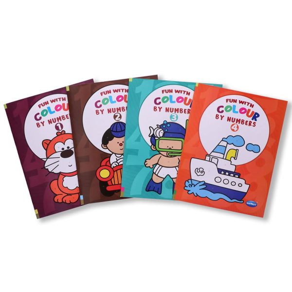 Navneet Colour by Numbers Book- I to 4 fun colouring with numbers series - Image 8