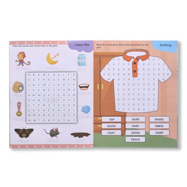 Navneet Beginners Word Search Activity Book for Kids - Book 1 - Image 5