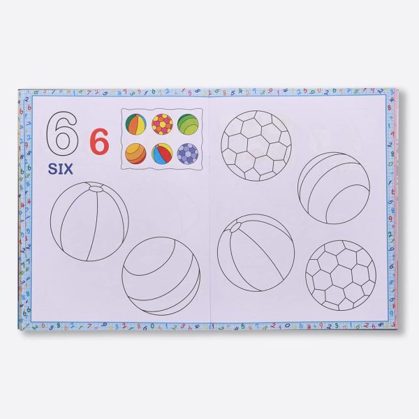 Navneet Fun Colouring Book, Alphabets Numbers and Shapes - Image 10