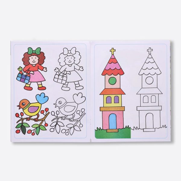 Navneet Fun with Crayons series set of 4 books with different images - Image 2