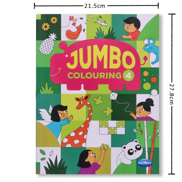 Navneet Jumbo Colouring Book 4 - Image 2