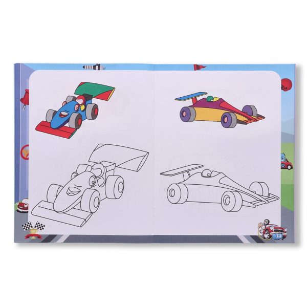 Navneet Colour me as series super Heroes, Super Cars, Toy World, Princesses and comic Character - Image 2