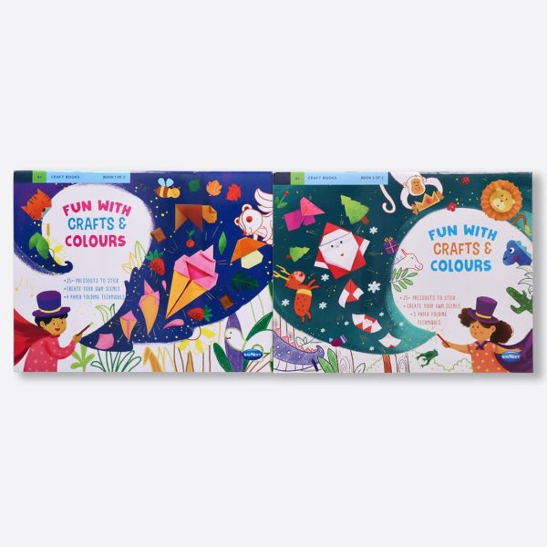 Navneet Fun With Crafts & Colours Book 1 & 2