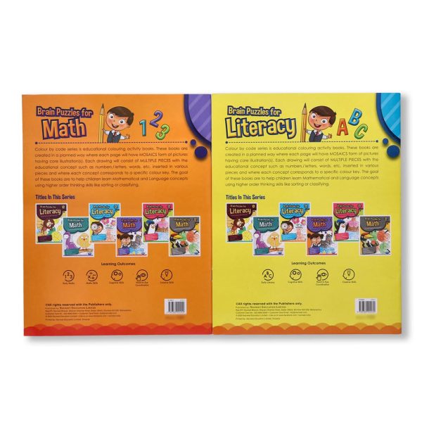Navneet Brain Puzzle Activity Books - Foundational Literacy Numeracy books - 5+ - Image 7