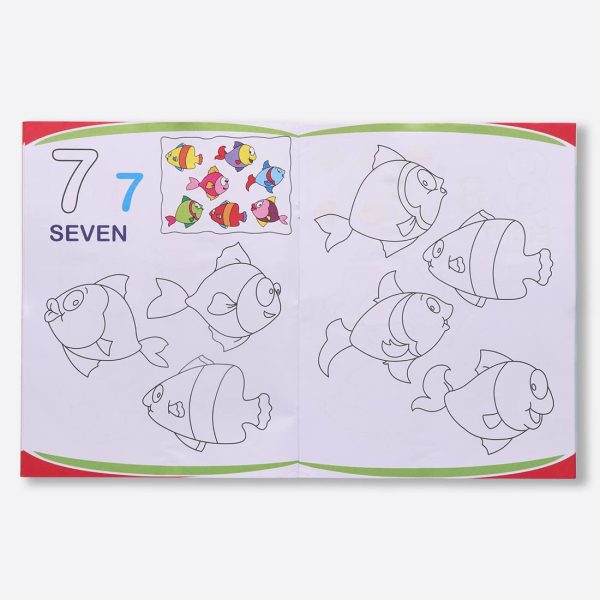 Navneet I Like Colouring book series(Alphabet, Numbers ,Ka Kha Gha and shapes) age Appropriate coloring books Youva colours - Image 5