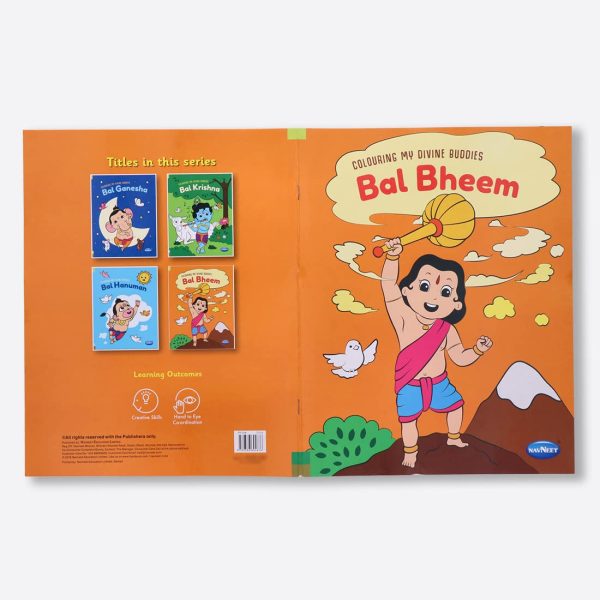 Navneet Colouring My Divine Buddies series- Bal Ganesha, Bal Krishna, Bal Hanuman and Bal Bheem series. - Image 4