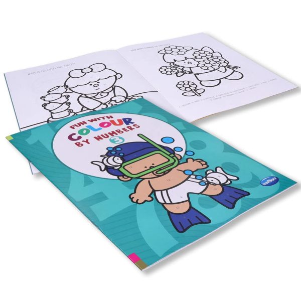 Navneet Colour by Numbers Book- I to 4 fun colouring with numbers series - Image 4