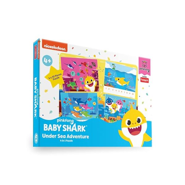Funskool Under Sea Adventure-4 In 1 Puzzle