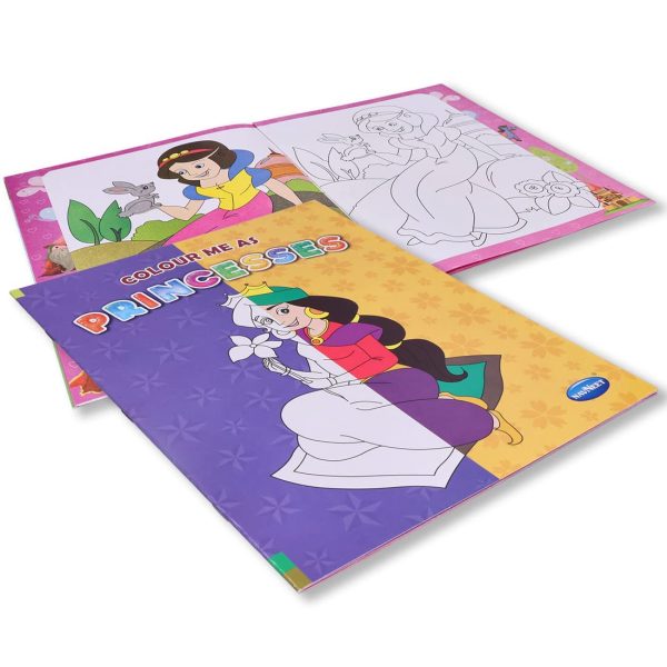 Navneet Colour me as series super Heroes, Super Cars, Toy World, Princesses and comic Character - Image 4