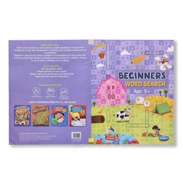 Navneet Beginners Word Search Activity Book for Kids - Book 1 - Image 4