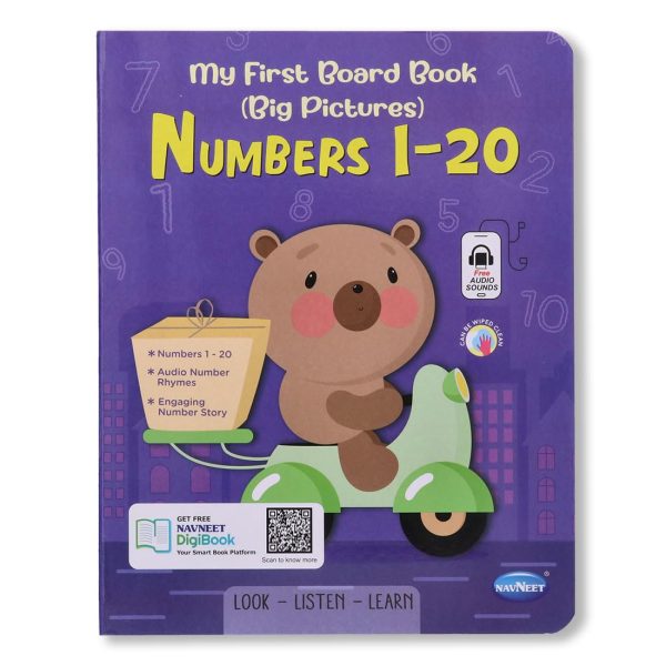 My First Board Book (Big Pictures) Numbers 1-20