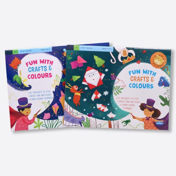 Navneet Fun With Crafts & Colours Book 1 & 2 - Image 6