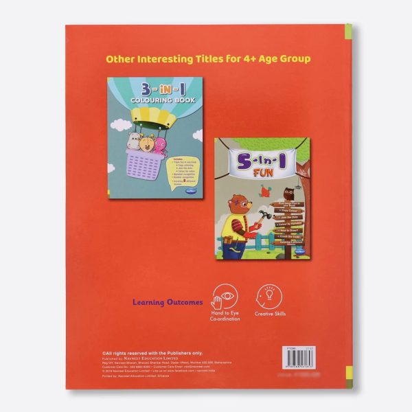 Navneet Fun Colouring Book, Alphabets Numbers and Shapes - Image 4
