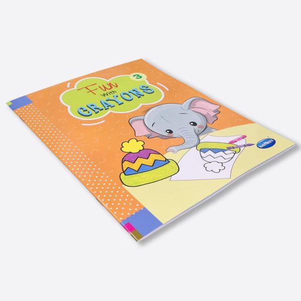 Navneet Fun with Crayons series set of 4 books with different images - Image 5