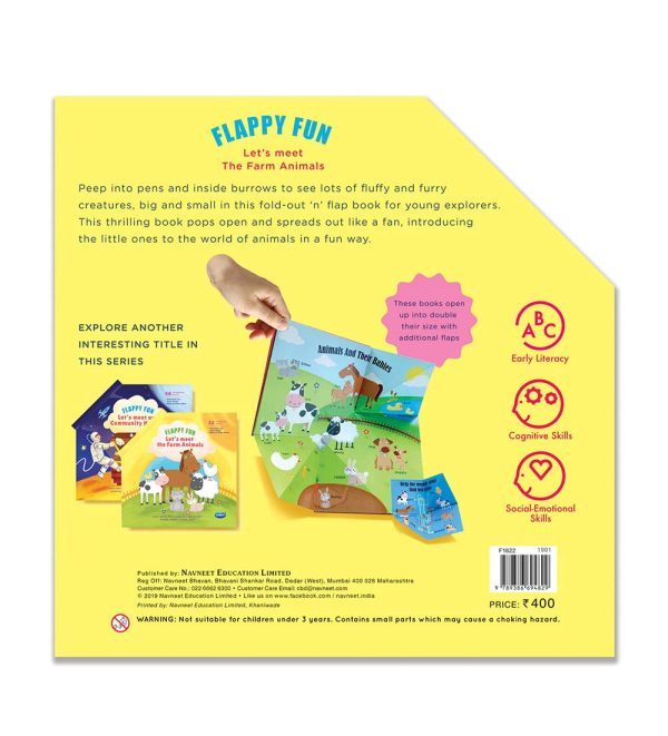 Navneet Flappy Fun Picture Book– Lets meet the Farm Animals - Image 4