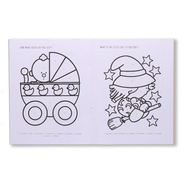 Navneet Colour by Numbers Book- I to 4 fun colouring with numbers series - Image 5