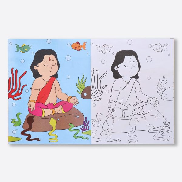 Navneet Colouring My Divine Buddies series- Bal Ganesha, Bal Krishna, Bal Hanuman and Bal Bheem series. - Image 5