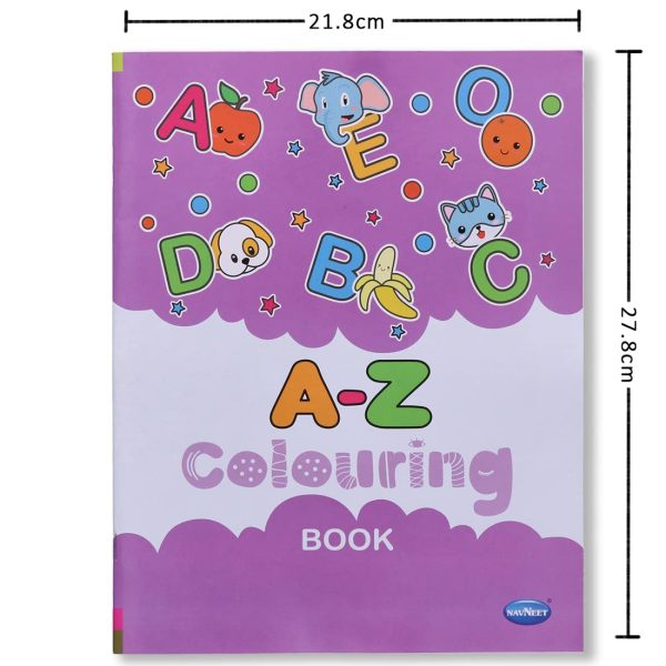 Navneet Colouring book series for kids , theme based series set of 3 books - colouring Book- Play time , pets, A-Z Colouring Book - Image 8