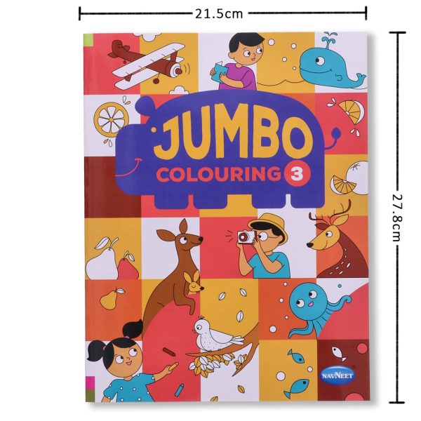 Navneet Jumbo Colouring Book 3 - Image 4