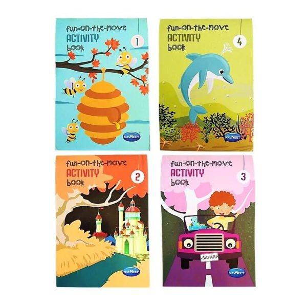 Navneet Fun On The Move Activity Books 5+
