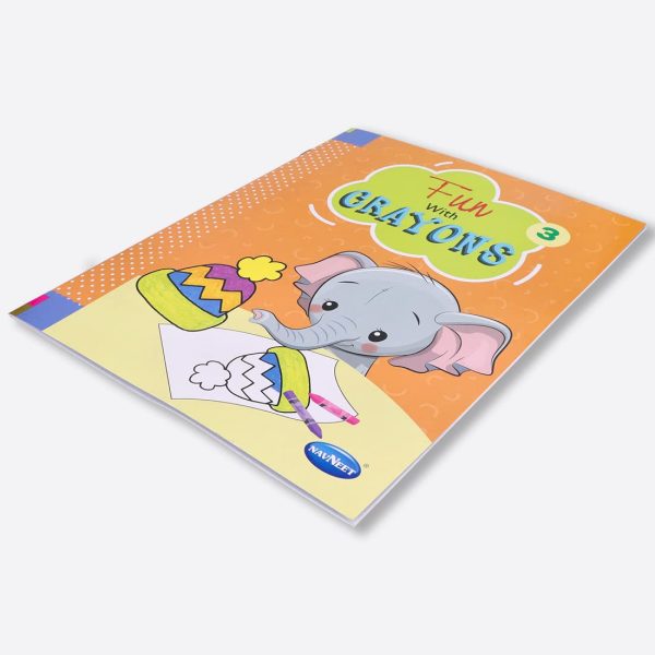 Navneet Fun with Crayons series set of 4 books with different images - Image 7