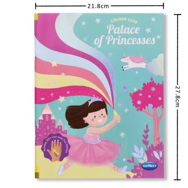 Navneet Colour Club theme based colouring books Palace of Princesses, Royal Kingdom - Image 11