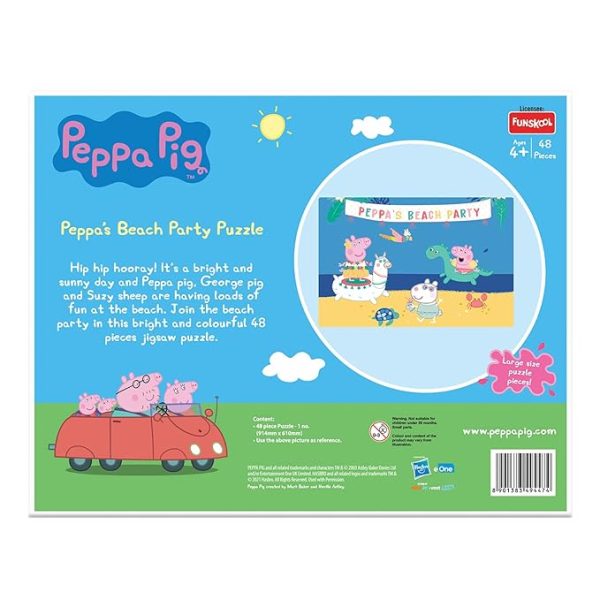 Funskool Peppa Pig Beach Party Puzzle - Image 3