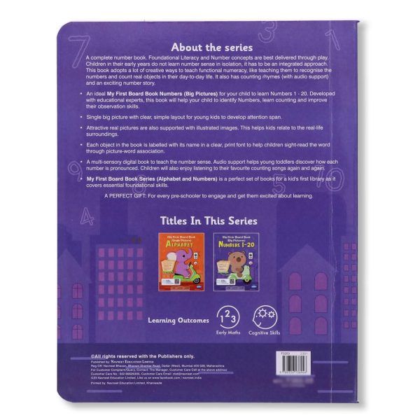 My First Board Book (Big Pictures) Numbers 1-20 - Image 2