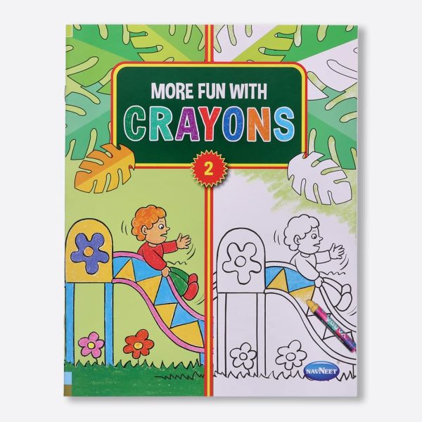 Navneet More Fun with crayons - Part 1- 4 colouring book series - Image 11