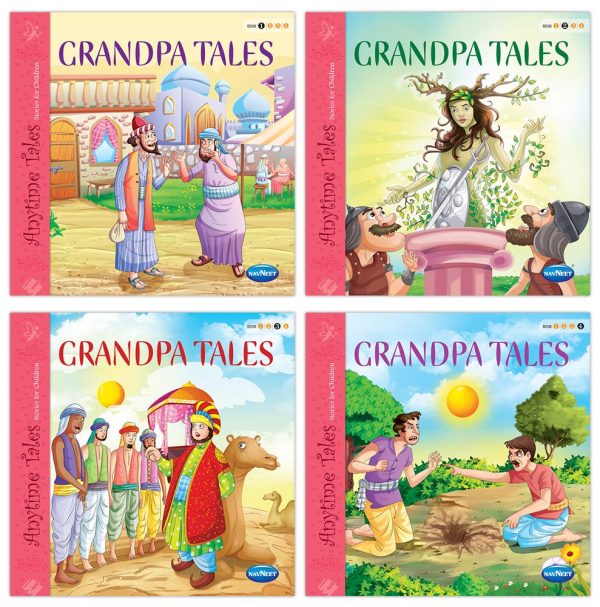 Navneet Panchatantra Books 1 to 4- With Colourful Illustrations- Read aloud stories for kids- Best collection of old folk short stories